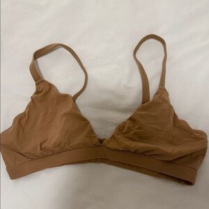Skims bralette in neutral colour worn once